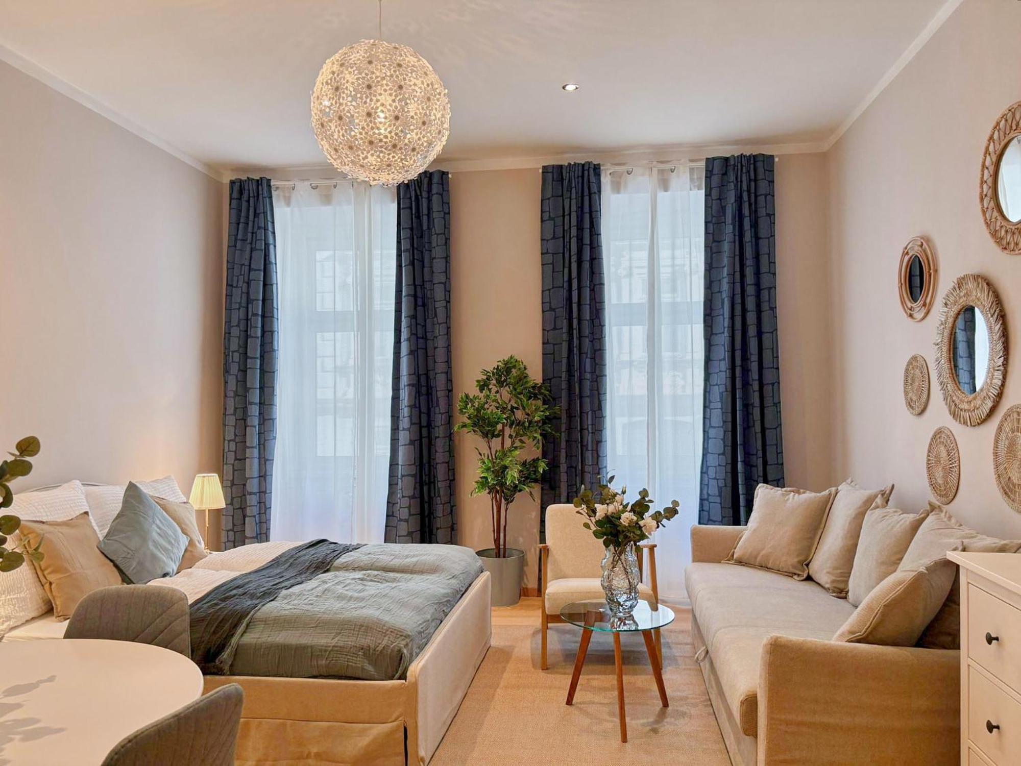 Apartament Spacious And Near Metro I Close To Parks I Akh *